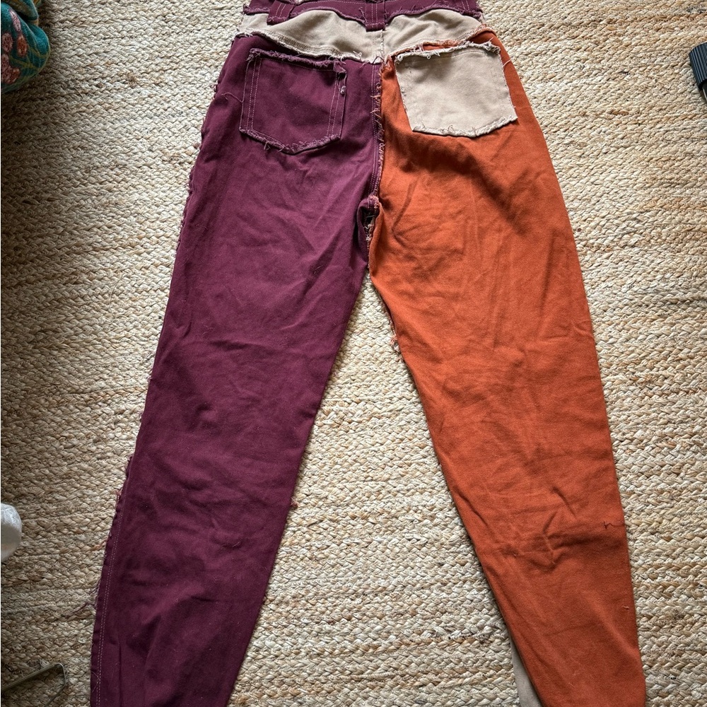 Patchwork Jogger Pants - image 2